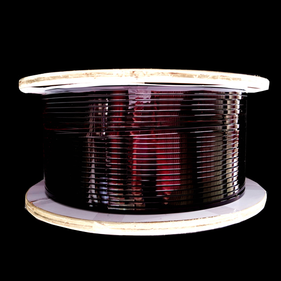Enameled copper (aluminum) flat wire